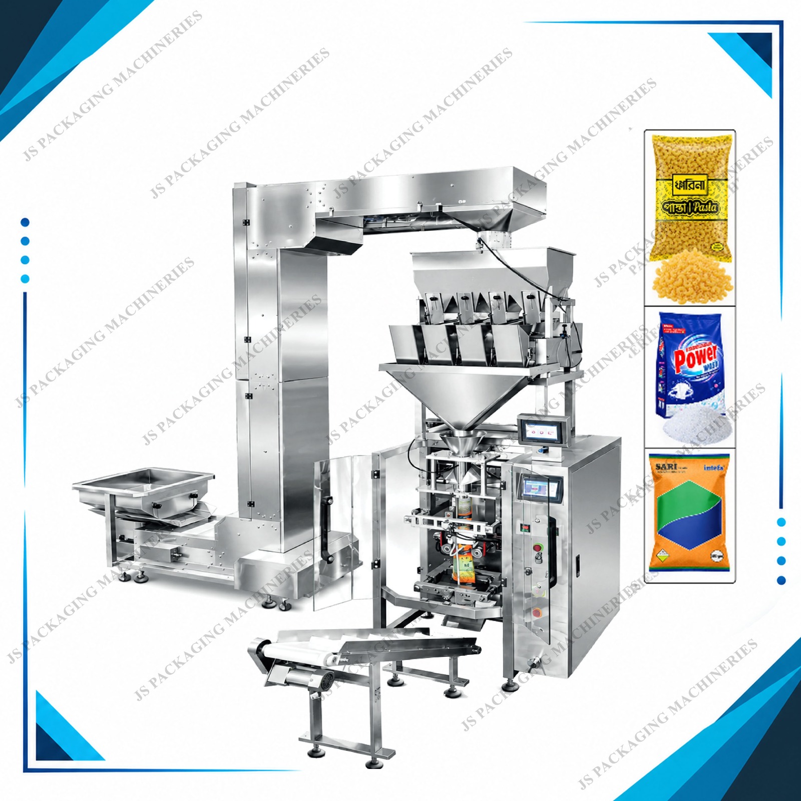 AUTOMATIC Large Vertical Electronic Combination Scale Automatic Packaging Machine
