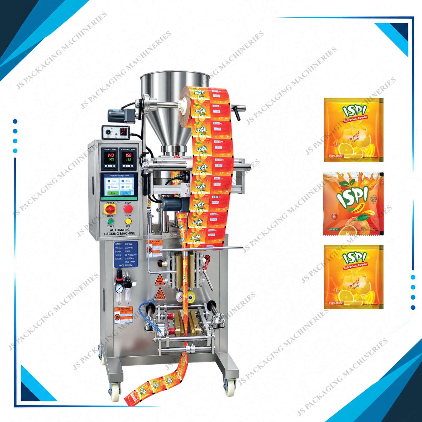 Automatic Tang Mini Pack Packing Machine