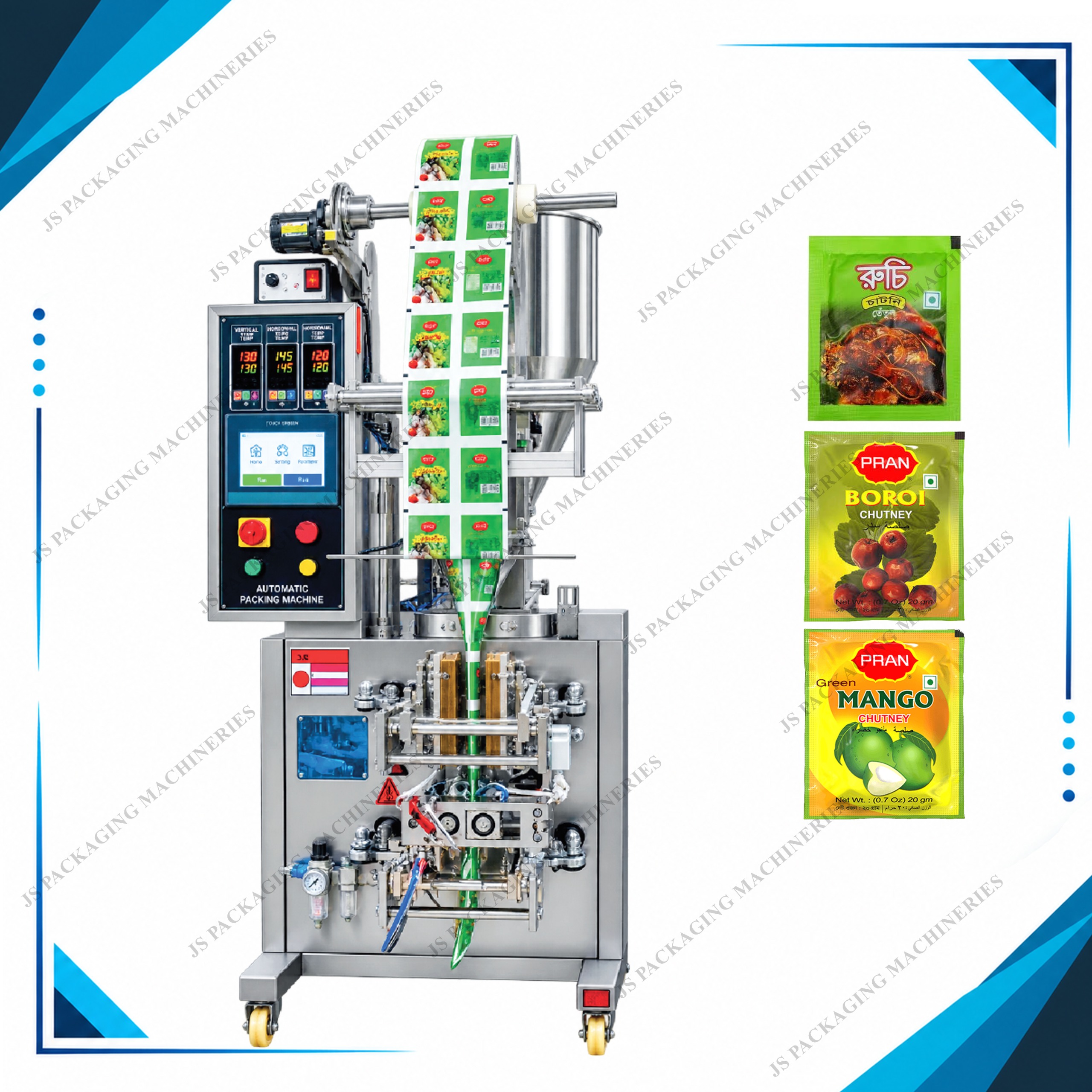 Automatic Chutney Packing Machine